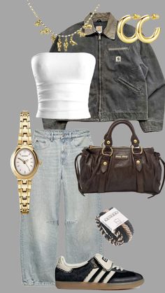 New York Outfit, Y2k Fashion, Fall Outfits, Casual Outfits, Cute Outfits, Autumn Outfits