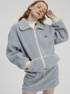 Color  Blue Size COAT: Blue    Unit(CM) Length chest circumference shoulder width Sleeve length   S 62 99 54.5 52   M 64 103 55.5 53   L 66 107 56.5 54    SKIRT:.    Unit(CM) SKIRT LENGTH Waist Hips   S 38.5 60 89   M 40 64 93   L 41.5 68 97    Model info Height: 170cm Weight: 50kg Wearing size: M Blue Skirt, Skirt Length, Skirt Pants, Blue Color, Sleeve Length, How To Wear, Blue