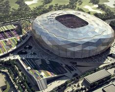 an artist's rendering of the new national stadium in brasil, where it will be built