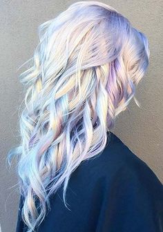 Pelo unicornio hermoso Trendy We Fryzurach, Bold Hair Color, Summer Hair Color