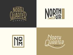 four logos for north quarter market