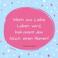 a pink speech bubble with stars in the background that says, when aus liee leben