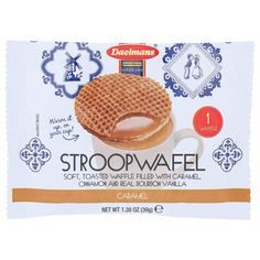 DAELMANS DAELMANS Waffle Crml Sngl Jmbo, 1.38 oz Dutch Waffles, Snickerdoodle Blondies, Pomegranate Jelly, Caramel Waffles, Food Subscription Box, Heath Bars, Waffle Cookies, Tim Tam, Wafer Cookies