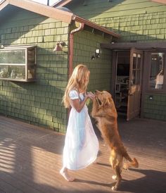 Summer Aesthetic, Cotton Dress, Life Is Beautiful, A House, Dream Life, A Dog, Fur Babies, Golden Retriever