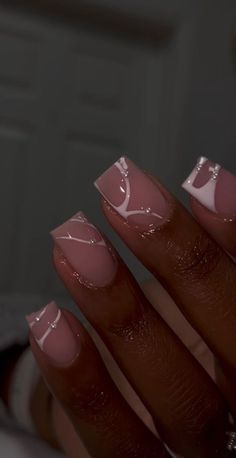 Her Nails, Work Nails, Short Square Acrylic Nails, Unique Acrylic Nails, Acrylic Nails Coffin Short, Short Acrylic Nails Designs