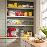 a kitchen filled with lots of counter top space