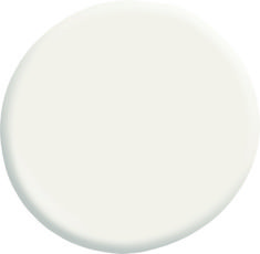 a white round painted on a white background