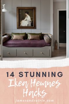 Ikea Hemnes Daybed Styling Bedroom, Ikea Hemnes Day Bed Hack, Ikea Hemnes Daybed Living Room, Hemnes Daybed Hack Guest Bed, Ikea Hemnes Daybed Styling Guest Room, Ikea Daybed Styling Ideas, Ikea Daybed Hack Hemnes