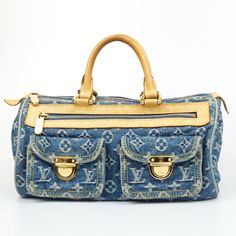 Louis Vuitton Neo Speedy Monogram Denim Handbag Blue Width: About 31.5cm Height: About 15cm Depth: About 16cm Handle Height: About 12.5cm Handle Length: About 28cm Denim Handbag, Blue Handbag, Denim Handbags, Louis Vuitton Crossbody, Blue Handbags, Louis Vuitton Shoulder Bag, Boston Bag, Denim Blue, Louis Vuitton Handbags