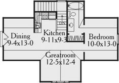 the second floor plan for this house