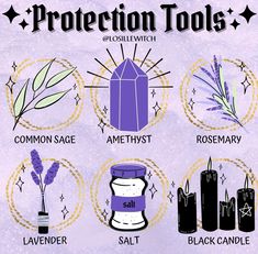 Protection Tools Witchcraft, Witch Items, Witch Protection, Protection Ritual