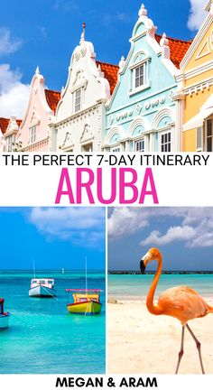 the perfect 7 - day itinerary in aruba, madagascar and other countries