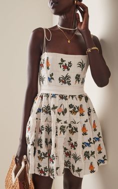 Witch Wardrobe, Linen Mini Dress, Elegante Casual, Spring Summer Outfits, Summer 2023, Moda Operandi, Look Fashion, Spring Summer Fashion, Pretty Dresses