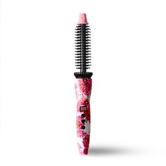 Perfecter Pro + Pro Plus Plus in Pink Floral | Calista Tools Volume Waves, Heated Round Brush, Natural Looking Curls, Spiral Curls, Waves Curls, Round Brush, Hot Tools, Curling Iron, Smooth Hair