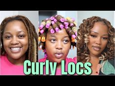 Locs Rod Set, Loc Roller Set, Perm Rod Loc Styles, Loc Rod Set, Curl Locs Styles, Perm Rod On Locs, Loc Curls Styles Perm Rods, Flexi Rod Locs, Rod Set On Locs