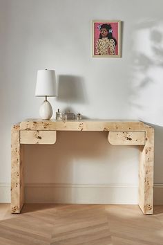 Unique Living Room Furniture, Console Table With Drawers, Hallway Storage, Hallway Table, Home Styling, Burl Wood, Wood Console Table, Wood Console, Burled Wood