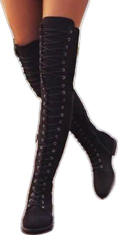 Casual Fitted Lace-up Platform Boots, Gothic Lace-up Knee-high Boots For Fall, Trendy Fitted Lace-up Boots, Fitted Lace-up Platform Boots For Fall, Winter Punk Lace-up Knee-high Boots, Edgy Laced Boots For Fall, Fall Knee-high Lace-up Boots, Trendy Fitted Knee-high Lace-up Boots, Punk Lace-up Knee-high Boots For Winter