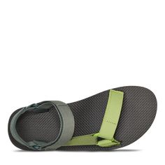 From a Grand Canyon raft in 1984 to docks, stoops, and sidewalks around the world, one of Teva’s very first sandal stands as a testament to timeless comfort and utilitarian style. | Best for: All-day wear , Festival wear, Getting around town, Water activities Quick-dry webbing made from recycled plastic using traceable, verifiable REPREVE® polyester yarn by Unifi®, these sandals save 5 plastic bottles from ending up in landfills The Universal Strapping System™ and earth-friendly recycled polyest Green Open Toe Flip Flops For Outdoor, Outdoor Green Open-toe Flip Flops, Green Outdoor Sport Sandals With Textured Footbed, Outdoor Green Sport Sandals With Textured Footbed, Green Textured Footbed Sport Sandals For Outdoor, Grand Canyon Rafting, Teva Sandals, Utilitarian Style, World One