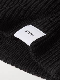 WTAPS® beanie has been rib-knitted in Japan for a snug fit from a cotton-blend that's both soft to the touch and resilient. The brand's logo is appliquéd on the brim. Beanie For Men, Denim Cap, Embroidered Denim, Suede Jacket, Formal Shirts, Mr Porter, Logo Branding, Snug Fit, Hats For Men