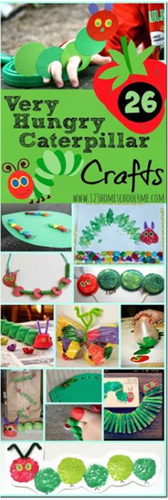 the very hungry caterpillar crafts