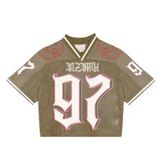 NZMU 97 Athletic Jersey PREORDER – NZMU WRLDWDE Tyler The Creator Outfits, Long Curly Hair Men, Jersey Ideas, Japan Outfits, Apparel Design Inspiration, Jersey Designs, Jersey Collection, Teen Fits, Gear Design