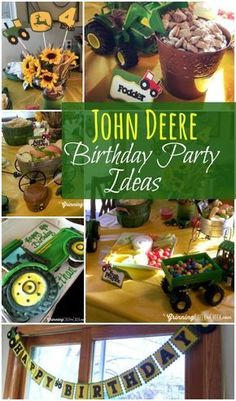 john deere birthday party ideas