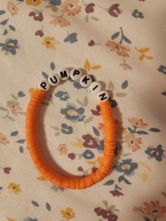 Fall orange bracelet with the word "Pumpkin" 7 inches around your wrist. Casual Orange Bracelets With Letter Beads, Adjustable Orange Bracelet Wristband, Adjustable Orange Wristband Bracelet, Trendy Adjustable Orange Bracelets, Casual Orange Wristband For Gift, Casual Orange Wristband As Gift, Casual Orange Wristband Gift, Fall Bracelets, Autumn Bracelet