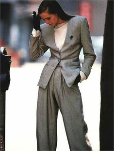 Moda Vintage, Mode Inspo, 가을 패션, Urban Chic, Mode Vintage, Suit Fashion, Looks Style, Looks Vintage, Look Fashion