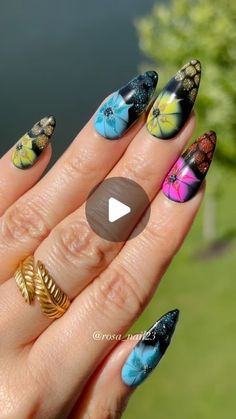 Rosa’s Nails on Instagram: "Blooming Flower Nails 🌸💅 
.
.
.
.
.
#bloomingflowernails #bloominggelnailart #bloominggel #easynailart #nailarttutorial #nailartinspo #nailinspo #nailfashion #floralnails #flowernails #naildrip #nailstoinspire #nailartobsession #nailartathome #homemanicure #freehandnailart #nailsinstagram #nailstagram #nailblogger #odianailblogger #reels #reelsnails #nailreels #reelsinstagram #reelstrending" Blooming Gel, Encapsulated Nails, S Nails, September Nails, Nail Art At Home, Manicure At Home, Floral Nails, Nail Art Tutorial, Easy Nail Art