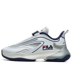 (WMNS) Fila Fusion T12W125206FWT (SNKR/Low Top/Women's) Modern White Running Shoes With Round Toe, Modern White Slip-on Running Shoes, White Slip-on Running Shoes With Boost Midsole, White Slip-on Basketball Shoes For Sports, White Breathable Slip-on Basketball Shoes, White Slip-on Sneakers With Cushioned Footbed, Stylish Sneakers, White Silver, Low Top