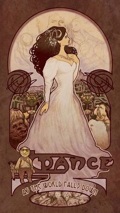 a poster with an image of a woman in a white dress and the words dance on it