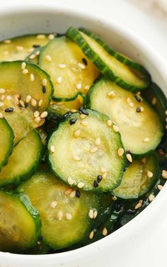 Japanese Cucumber Salad - Khin's Kitchen Sesame Cucumbers, Sesame Oil Recipes, Japanese Cucumber Salad, Salmon Platter, Easy Cucumber Salad, Spicy Cucumber Salad, Vinegar Cucumbers, Japanese Cucumber, Cucumber Avocado Salad