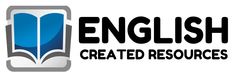 the english logo with an open book on it and the words created resources written below