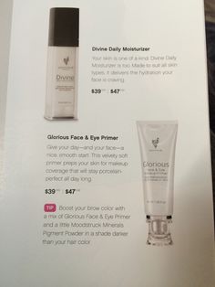 Eye Primer, Daily Moisturizer, Skin Types