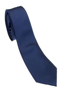 100% Woven Silk Dark Blue Tie - Tomasso Black Black Bowtie, Dark Blue Tie, Modern Accessories, Dry Clean Only, Blue Tie, Blue Ties, One Size Fits All, Dark Blue, Dry Clean