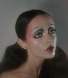 Drag Make-up, Face Art Makeup, Dope Makeup, Creative Makeup Looks, Vintage Makeup, Eye Makeup Art