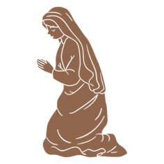 a woman kneeling down with her hands folded in prayer