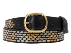 Details The iconic Snake art will make a statement in any of your outfits. This beautiful belt has full-grain leather and leather-lined, detailed with our CC signature hand studded nickel or brass artwork.It has a belt loop so you can wear it outside of jeans or on your waist. Great addition to your CC collection. The more you wear it the better it gets!Handmade. Quantities Limited.