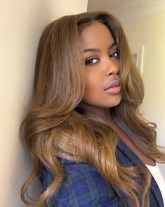 Blonde Wavy Wig, Full Frontal, Wavy Wig, Hair Crush, Baddie Hairstyles, Hair Inspo Color, Hd Lace, Aesthetic Hair