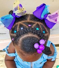 Cute Natural Hairstyles For Kids, Colorful Twists, Babies Hairstyles, Melanin Hairstyles, Black Baby Girl Hairstyles, Twists Braids