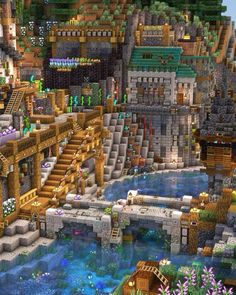 Minecraft Id, Minecraft Castle Designs, Minecraft Kingdom, Minecraft Steampunk, Minecraft Tutorials