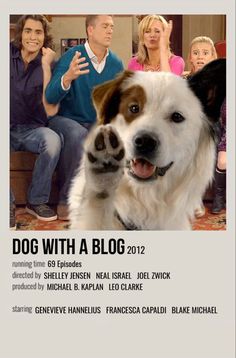 the dog with a blog 2012 movie poster