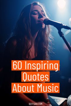 A compilation of 60 music quotes that celebrate it's universal power to heal, connect, and uplift the human spirit. via @SeffSaid Music And Life Quotes, Music Inspirational Quotes, Music Artist Quotes, Quotes For Music, Music Lover Quote, Mozart Music, Musician Quotes, Inspirational Quotes On Life, Quotes About Music