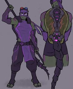 Future Donnie Rottmnt Fanart, Leotello Rottmnt, Teenage Mutant Ninja Turtles Funny