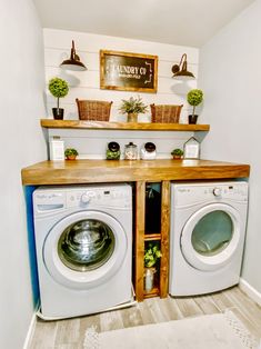 the laundry makeover under $ 100 is easy to do