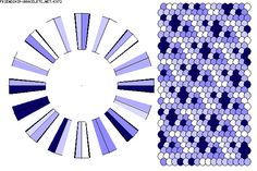 an image of the same color scheme as shown in this diagram, it appears to be blue and white