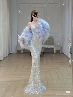 Look Gatsby, Gaun Abad Pertengahan, Ethereal Dress, Prom Girl Dresses, Mermaid Sequin, Princess Ball Gowns, Glamour Dress, Stylish Party Dresses