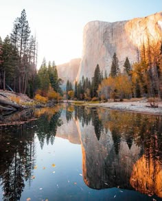 an image of a mountain lake surrounded by trees