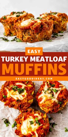 Try these Easy Turkey Meatloaf Muffins recipe for your Thanksgiving dinner recipes! Ready in just 30 minutes, they’re moist and topped with sauce and cheese, making them a delicious and easy dish for the holidays! Ground Turkey Muffin Tin Recipes, Ground Turkey Muffins, Mini Turkey Meatloaf Muffins, Meatloaf Recipies, Turkey Meatloaf Muffins Recipe, Mini Turkey Meatloaf, Turkey Muffins, Turkey Meatloaf Muffins