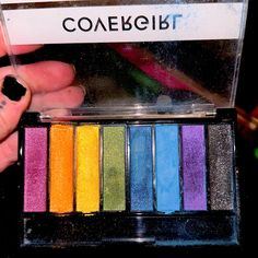 Only Ever Used When Swatched Upon First Buying. Already Has Been Sanitized With 90 Proof Rubbing Alcohol. All Shades In This Palette Have The Slightest Little Hint Of Sparkle. Covergirl Eyeshadow, Covergirl Makeup, Liquid Glitter Eyeshadow, Cover Girl Makeup, Rainbow Palette, Fairytale Fantasy, Palette Color, Girl Rainbow